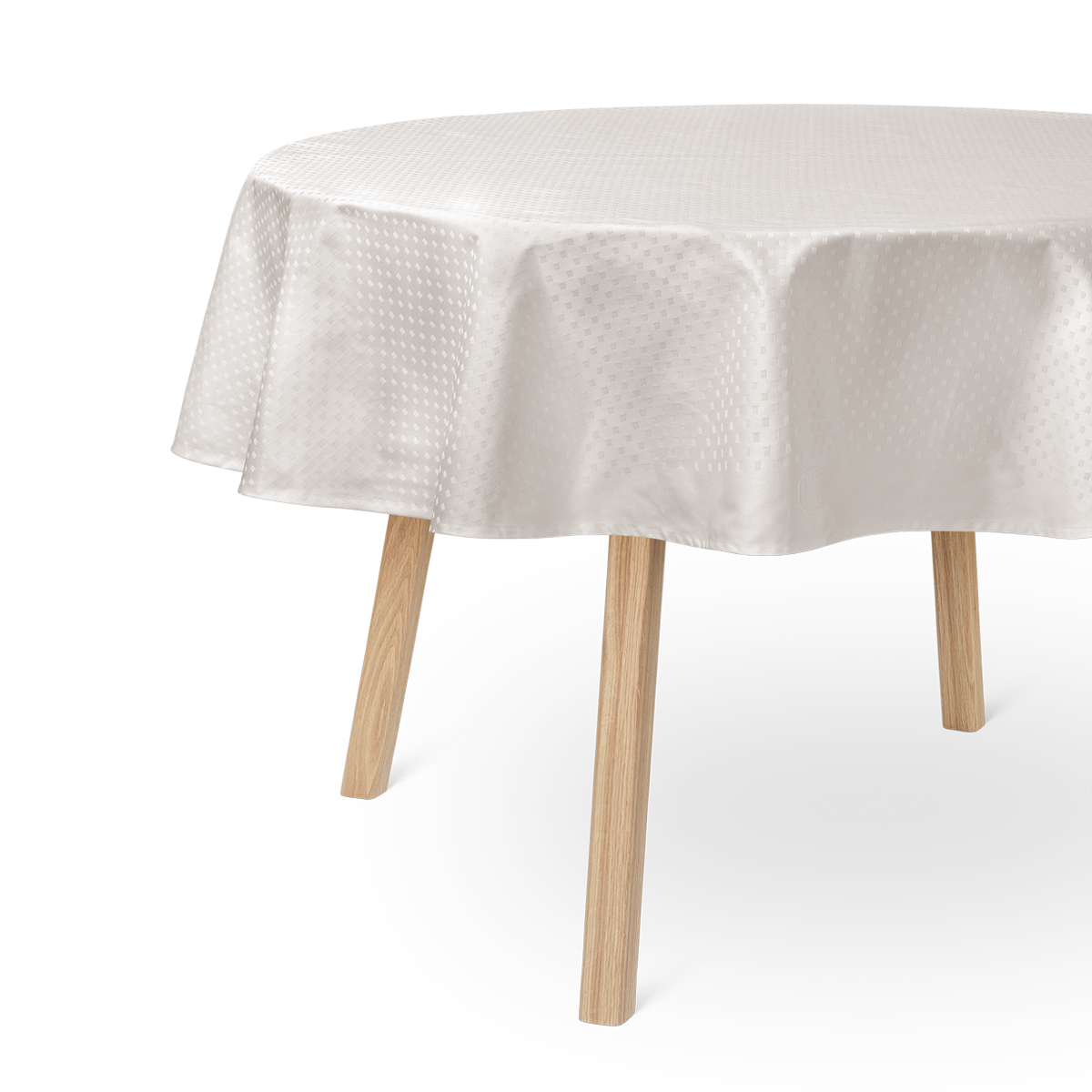 Rond damast tafelkleed