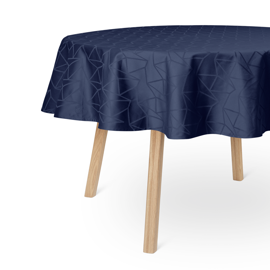 Rond damast tafelkleed