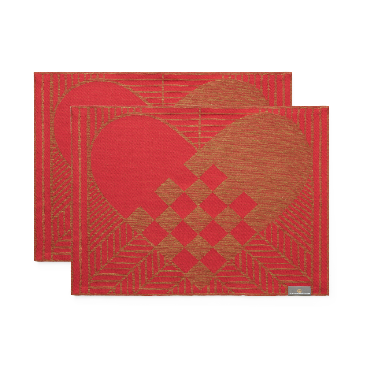 2 kerst placemats