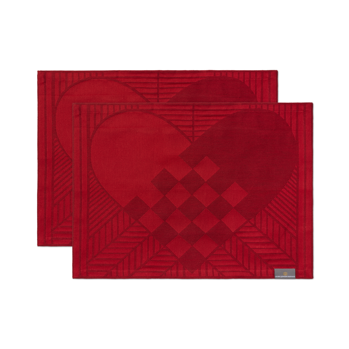 2 kerst placemats