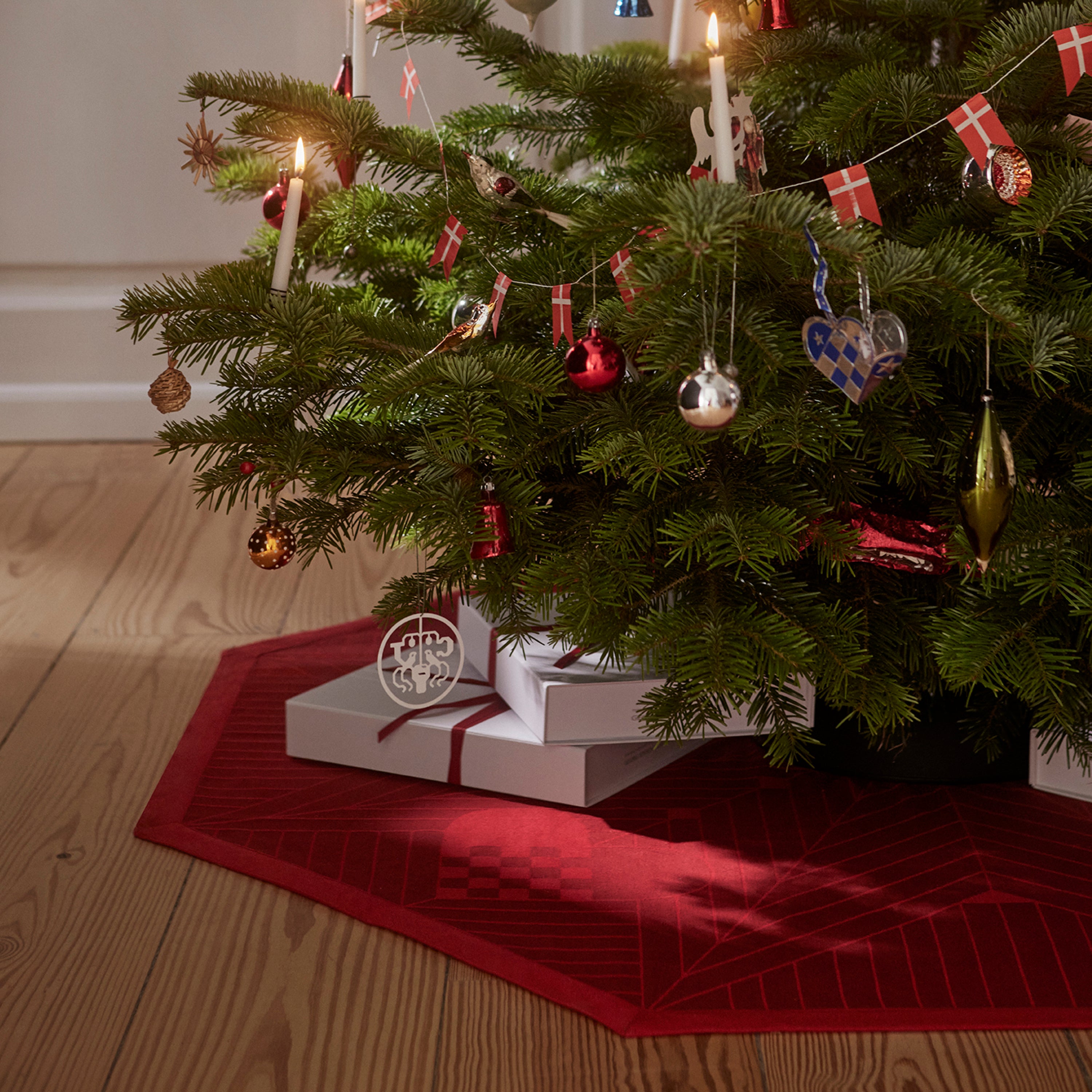 Kerstboomtapijt