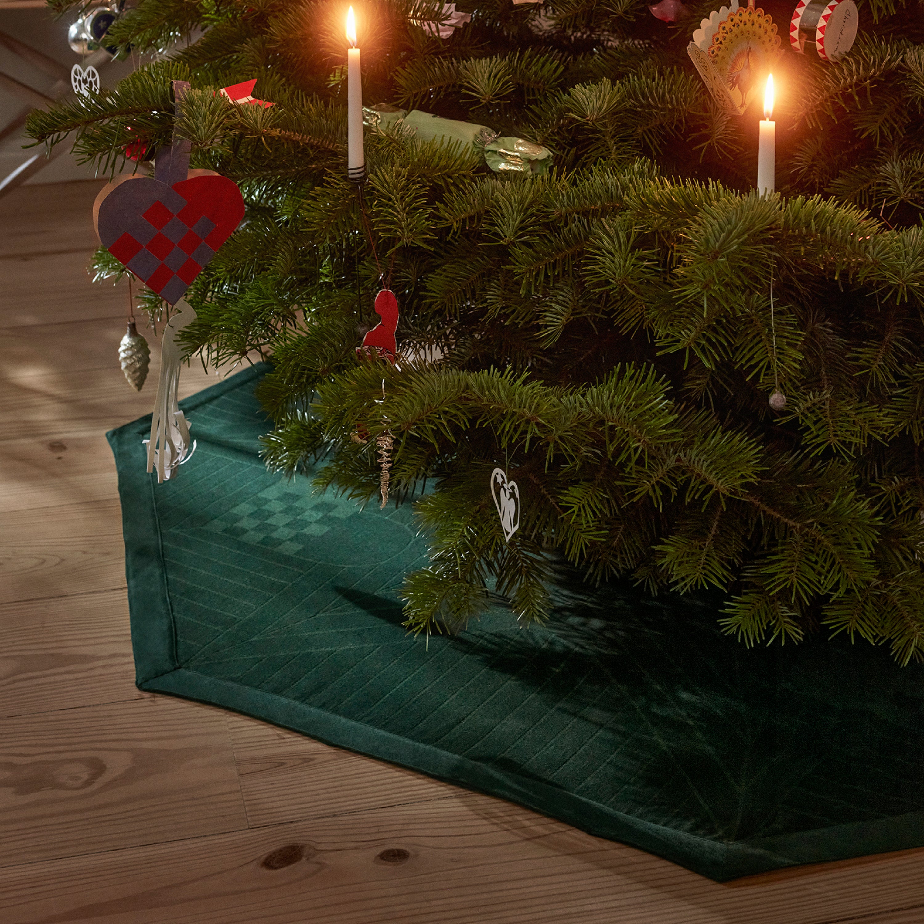 Kerstboomtapijt