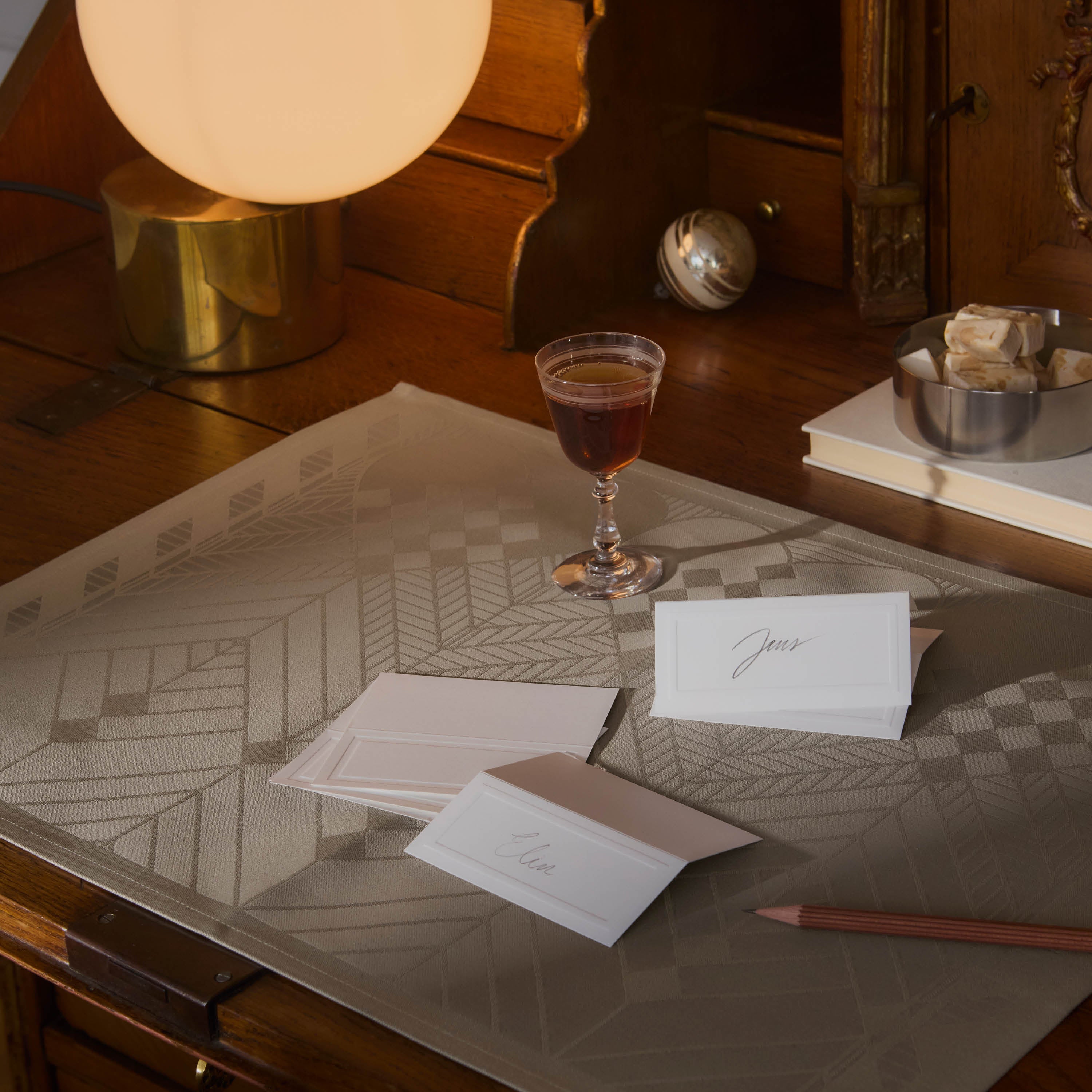2 kerst placemats