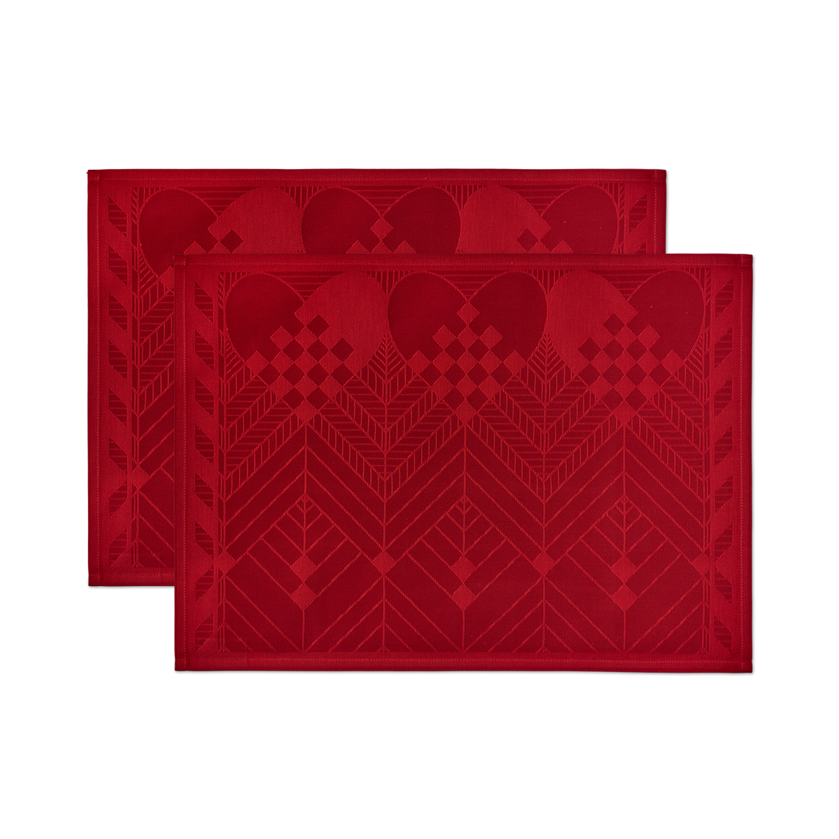 2 kerst placemats