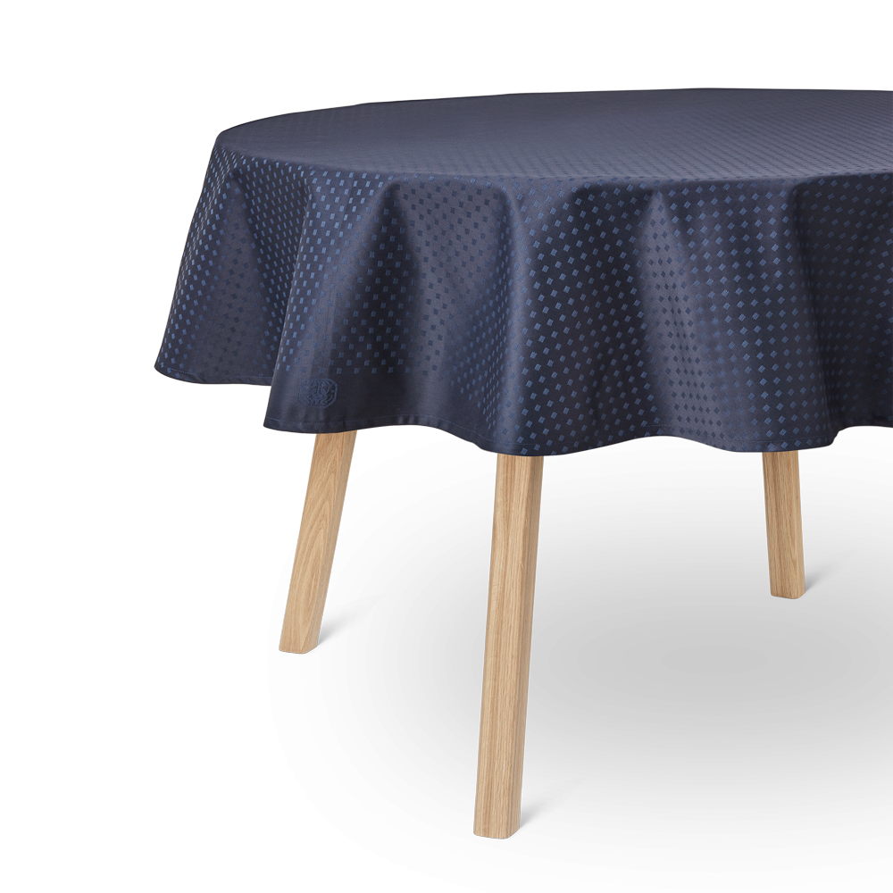 Rond damast tafelkleed